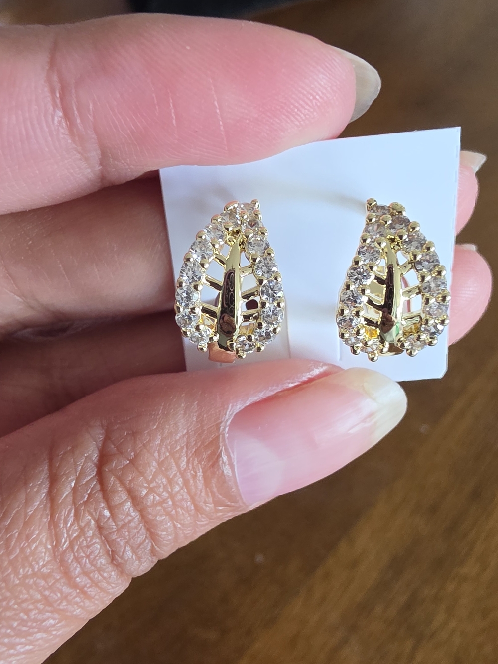Arracadas Oro Laminado 14k